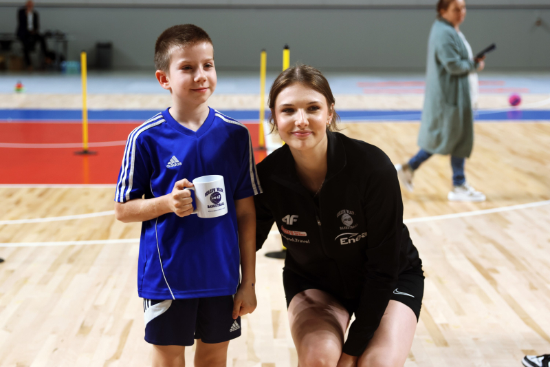 50/128 Lekcja WF z wicemistrzyniami Polski w Arenie Gorzów