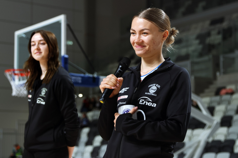 52/128 Lekcja WF z wicemistrzyniami Polski w Arenie Gorzów