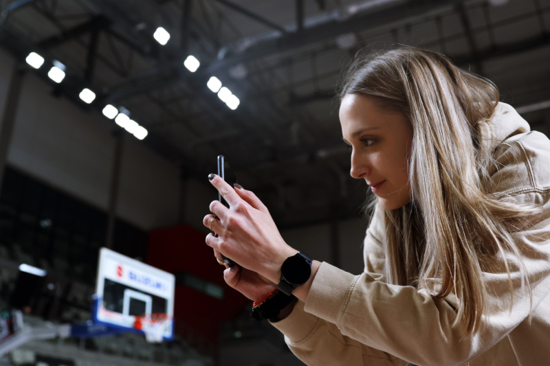 68/128 Lekcja WF z wicemistrzyniami Polski w Arenie Gorzów