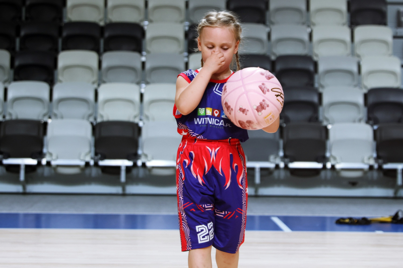 79/128 Lekcja WF z wicemistrzyniami Polski w Arenie Gorzów