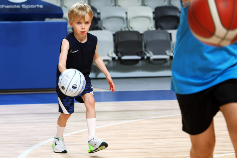 82/128 Lekcja WF z wicemistrzyniami Polski w Arenie Gorzów