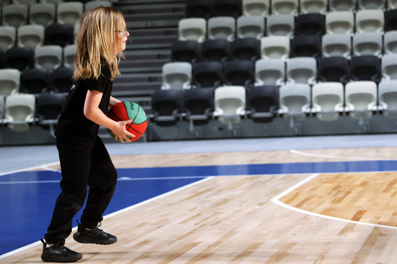 83/128 Lekcja WF z wicemistrzyniami Polski w Arenie Gorzów