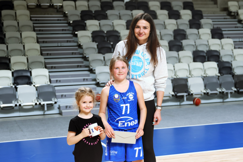 126/128 Lekcja WF z wicemistrzyniami Polski w Arenie Gorzów