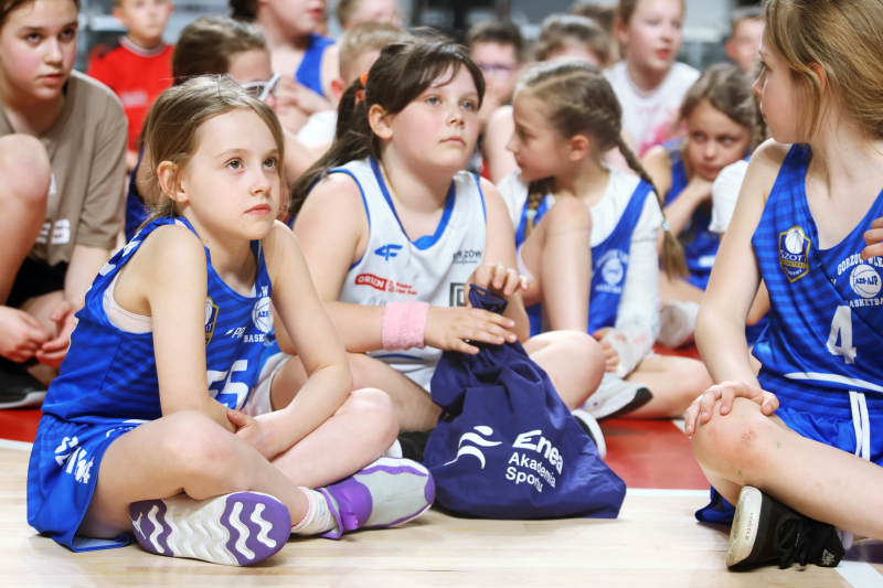 127/128 Lekcja WF z wicemistrzyniami Polski w Arenie Gorzów