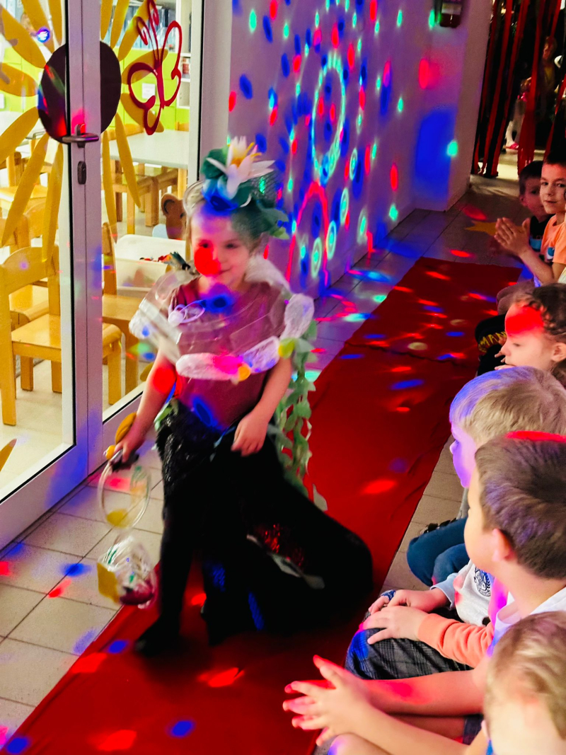 5/15 Eko pokaz mody w Przedszkolu Kolorowe Motyle w Gorzowie