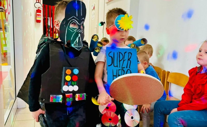 9/15 Eko pokaz mody w Przedszkolu Kolorowe Motyle w Gorzowie