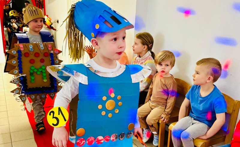 11/15 Eko pokaz mody w Przedszkolu Kolorowe Motyle w Gorzowie