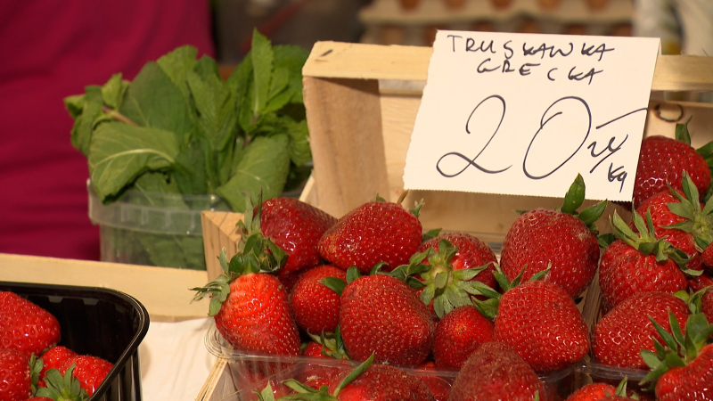 4/5 Ceny truskawek w Gorzowie przyprawiają o zawrót głowy
