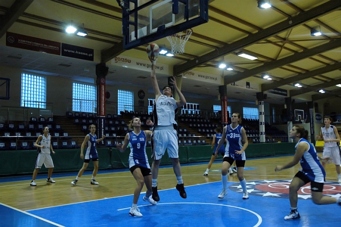 15/25 AZS II PWSZ Gorzów - MUKS Poznań 61:48 