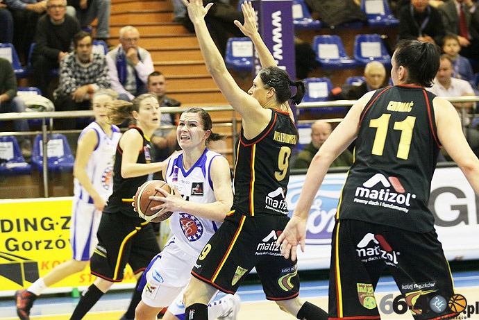 20/42 KSSSE AZS PWSZ Gorzow - Matizol Lider Pruszków 64:68