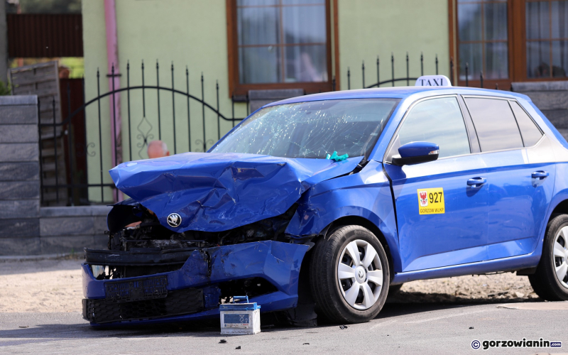 3/7 Zderzenie skody i hyundaia w Ciecierzycach