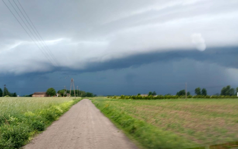 3/22 Chmura szelfowa nad Gorzowem