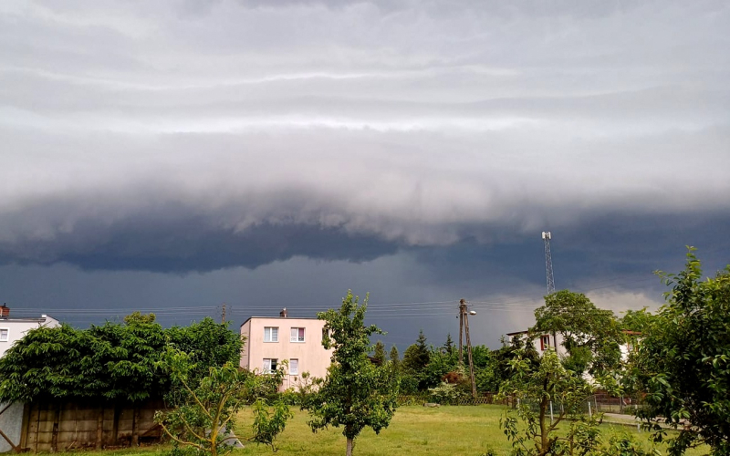 8/22 Chmura szelfowa nad Gorzowem