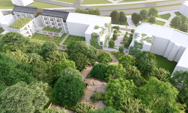 3/5 Koncepcja zabudowy przy Schodach Donikąd