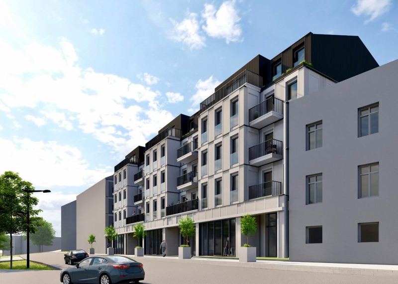 4/5 Koncepcja zabudowy przy Schodach Donikąd