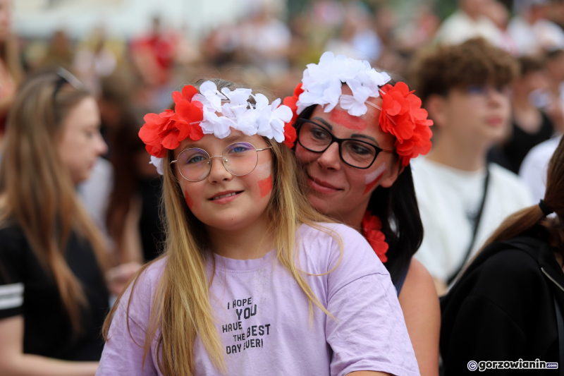 6/17 Gorzowianie kibicują podczas meczu Polska - Austria