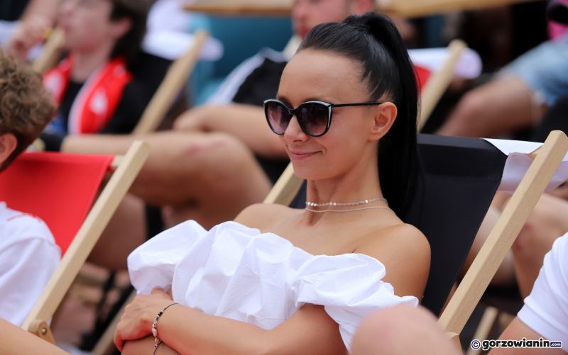 11/17 Gorzowianie kibicują podczas meczu Polska - Austria