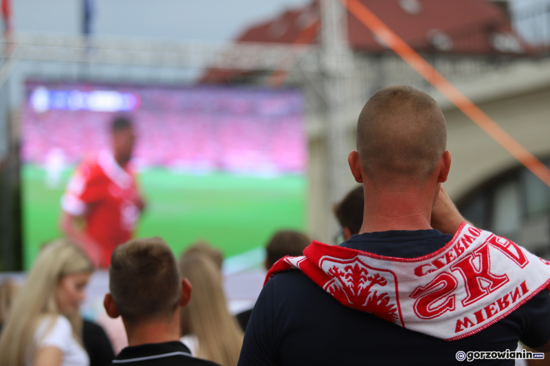 17/17 Gorzowianie kibicują podczas meczu Polska - Austria