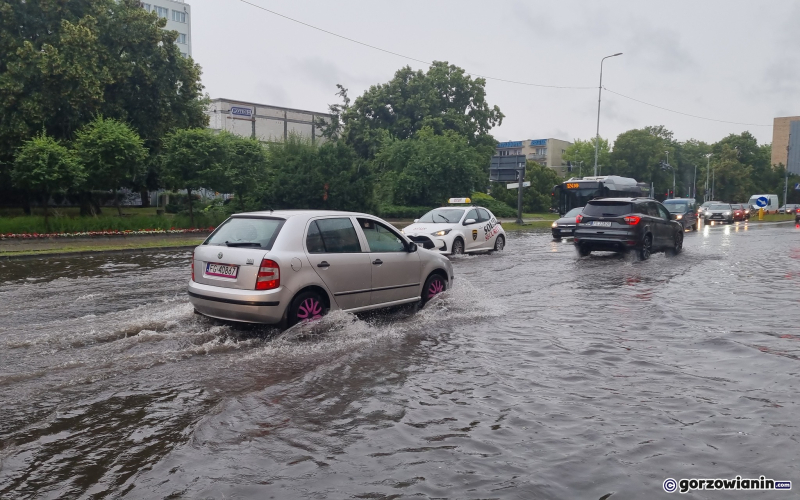 7/19 Zalane ulice w Gorzowie