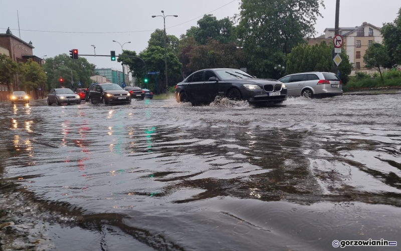 9/19 Zalane ulice w Gorzowie