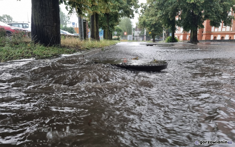 12/19 Zalane ulice w Gorzowie