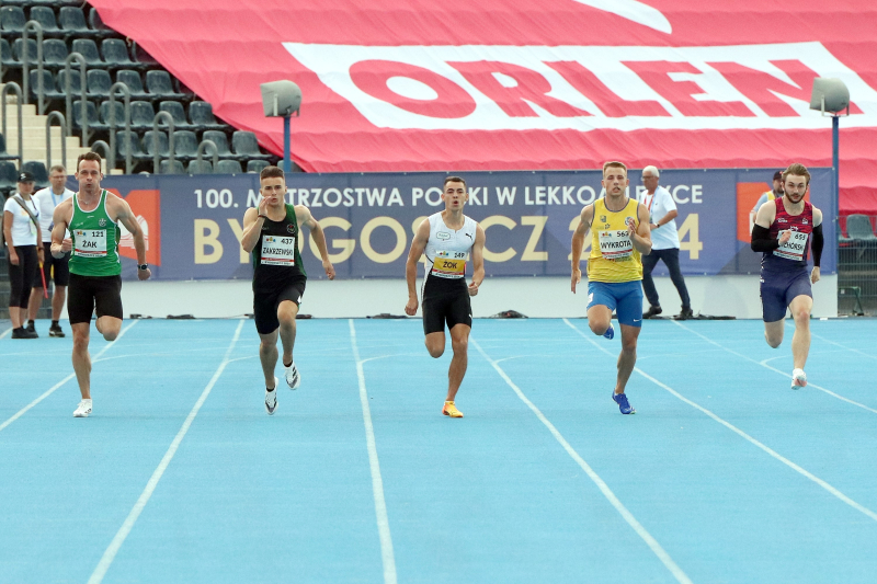 22/61 100. PZLA Mistrzostwa Polski w Bydgoszczy