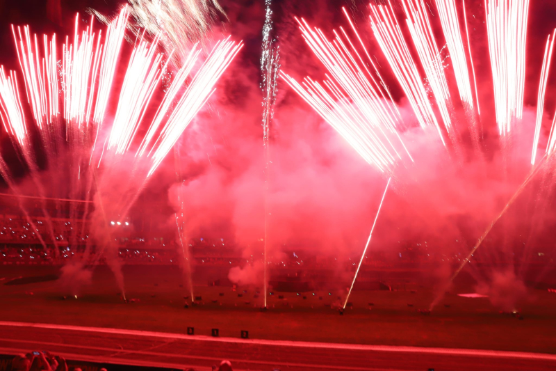 8/8 Pokaz fajerwerków Grand Prix w Gorzowie 2024