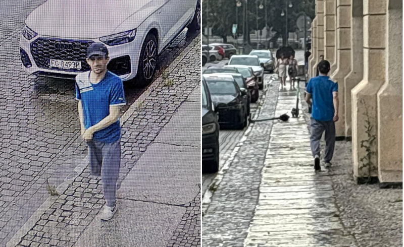 4/6 Nieznany mężczyzna wylał odstraszacz na dziki w restauracji