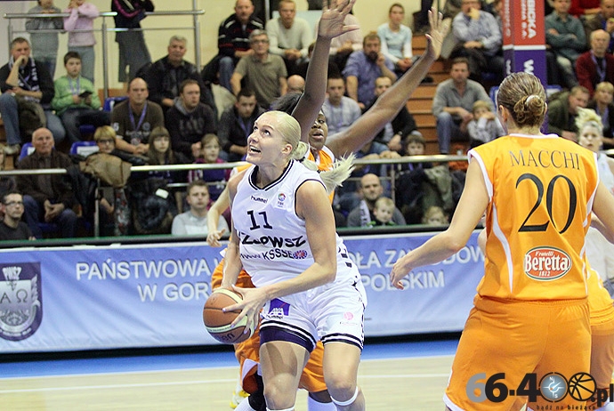 18/51 KSSSE AZS PWSZ Gorzów - Beretta-Famila Schio 70:74