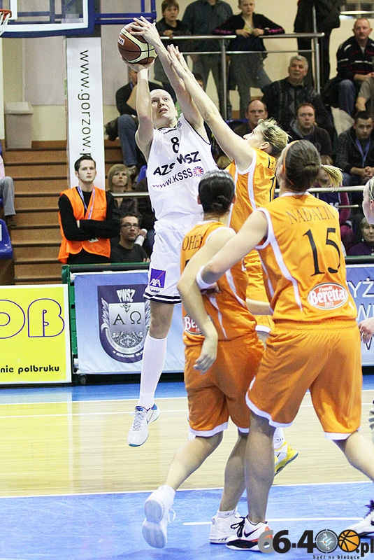 33/51 KSSSE AZS PWSZ Gorzów - Beretta-Famila Schio 70:74