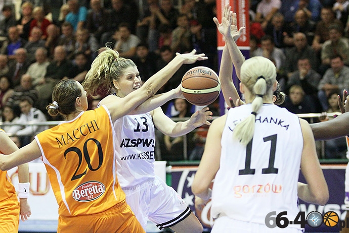 42/51 KSSSE AZS PWSZ Gorzów - Beretta-Famila Schio 70:74