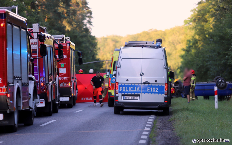 1/6 Śmiertelny wypadek na DK22. Nie żyje motocyklista