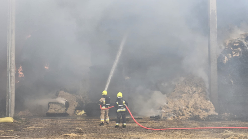 2/9 Pożar w Gliniku koło Gorzowa