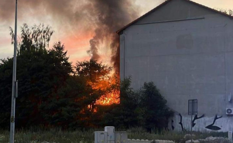 3/9 Pożar pustostanu przy ul. Młyńskiej