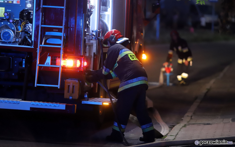 7/9 Pożar pustostanu przy ul. Młyńskiej