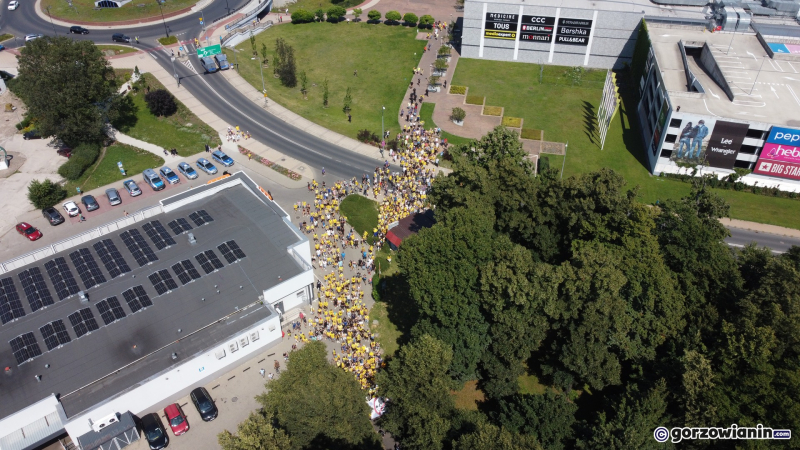 4/20 Przemarsz kibiców Stali Gorzów na mecz z Falubazem