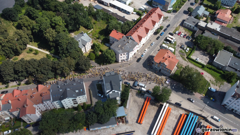 5/20 Przemarsz kibiców Stali Gorzów na mecz z Falubazem