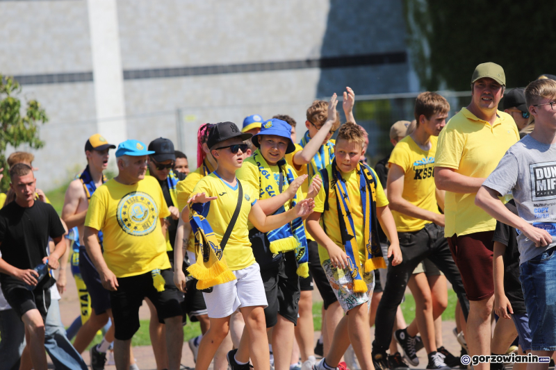 14/20 Przemarsz kibiców Stali Gorzów na mecz z Falubazem