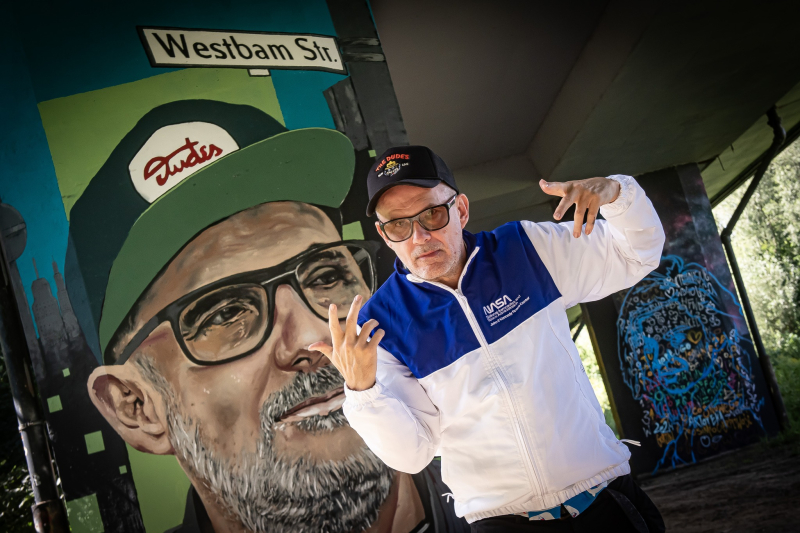 7/7 Mural Westbama w Filarach Sztuki w Gorzowie