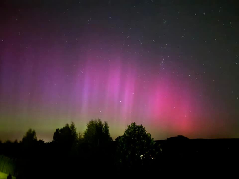 4/22 Zorza polarna w Gorzowie i okolicach 