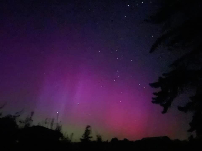 5/22 Zorza polarna w Gorzowie i okolicach 