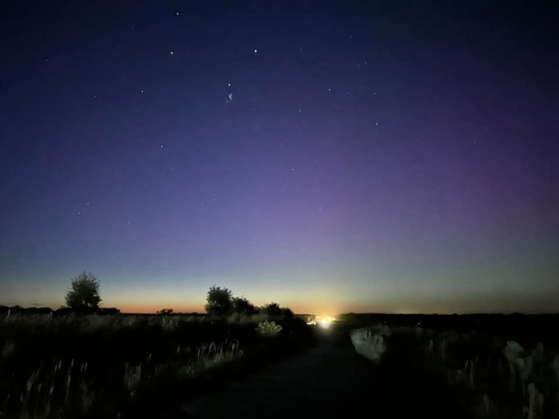 11/22 Zorza polarna w Gorzowie i okolicach 