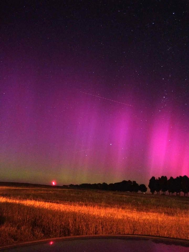 14/22 Zorza polarna w Gorzowie i okolicach 