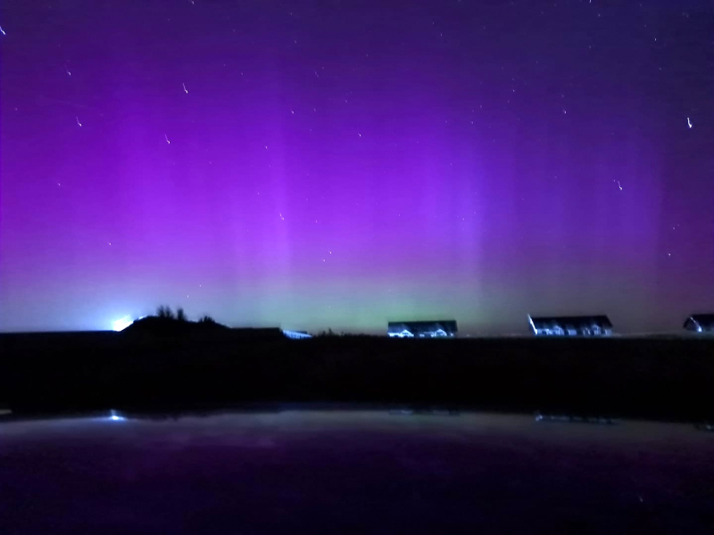 15/22 Zorza polarna w Gorzowie i okolicach 