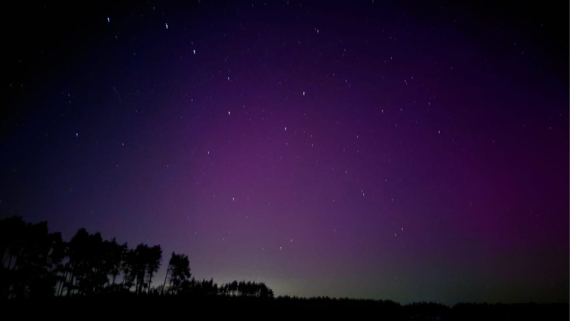 17/22 Zorza polarna w Gorzowie i okolicach 