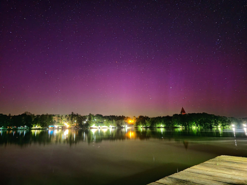 19/22 Zorza polarna w Gorzowie i okolicach 