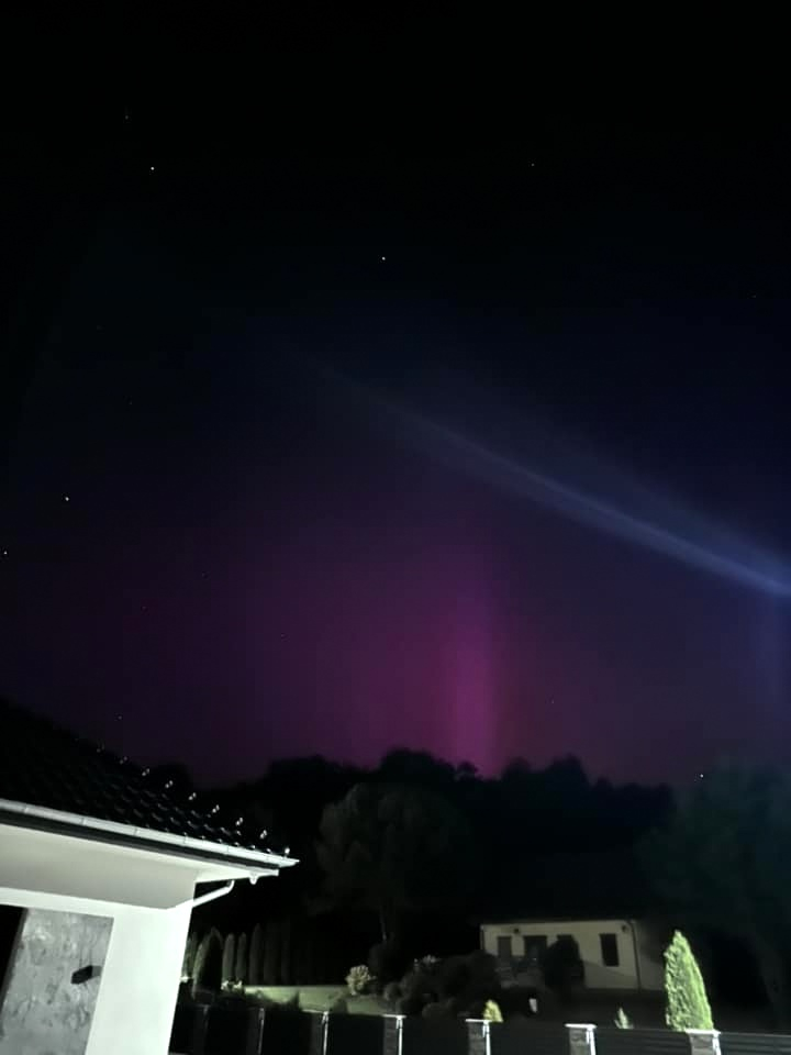 20/22 Zorza polarna w Gorzowie i okolicach 