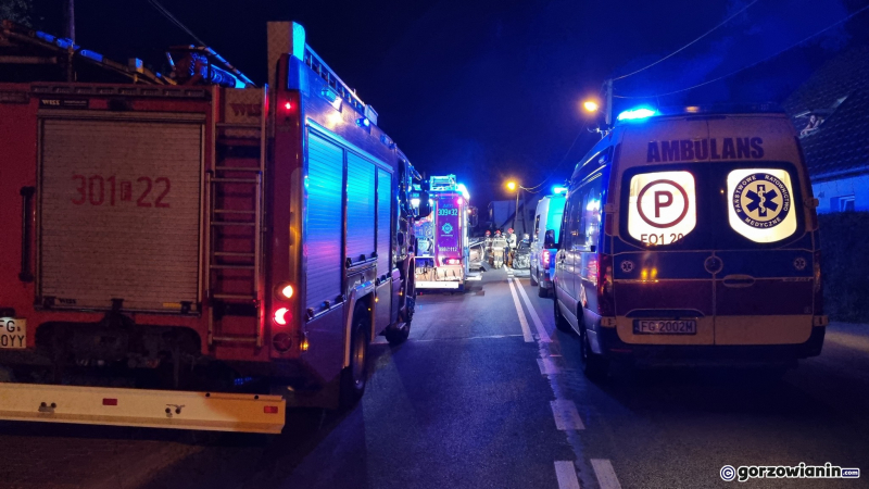 3/5 Zderzenie audi i citroena w Kłodawie