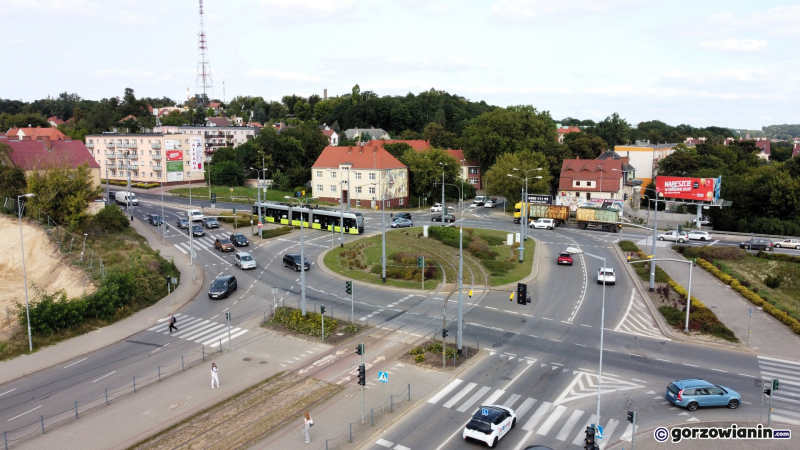 3/8 Kamery na światłach na rondzie Santockim