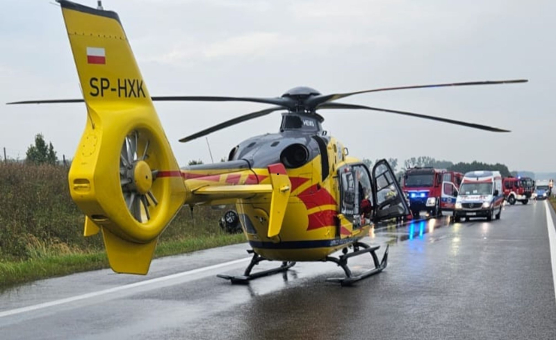 4/6 Dachowanie hyundaia na S3 koło Gorzowa